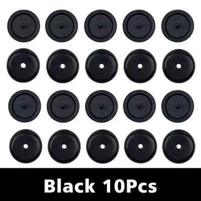 10 Pieces Car Seatbelt Stopper Seat Belt Button Stop Convenient Easy Installation Vehicle Accessory