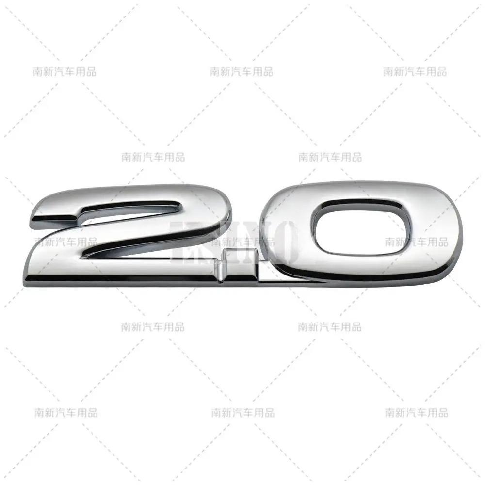 New Car Styling 3D 2.0 2.5 Skyactive Metal Chrome Zinc Alloy Emblem Car Body Badge Sticker for 3 CX-3 CX-5 RX-8 RX-5