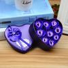 Heart Scented Bath Body Petal Rose Flower Soap Heart Metal Box  Rose Flower Decor Gift Romantic