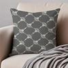 Fashion Luxury vintage JoopIcons Cushion Cover Pillowcase Antidustmite Invisible Zipper Short Plush Sofa Cushion