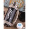 Men's 1500ml Stainless Steel Travel Thermos Flask - Large Capacity Outdoor Vacuum Bottle