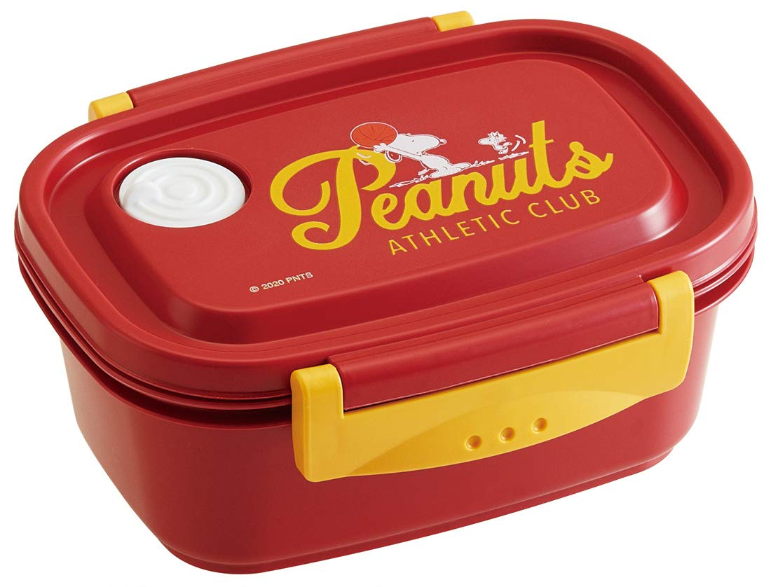 

Skater Easy Light Bento Snoopy Sealable Storage Peanuts & Box, Small, Microwave-Safe, 430ml, Container, XPM3,