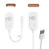 5V Rechargeable/Plug-in COB LED Strip with PIR Motion Sensor for Wardrobes, Shoe Boxes, Cabinets, or Under-bed Lighting.