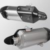 Motorcycle Scooter Boat VS400 S400 Stainless Steel Exhaust Pipe Set