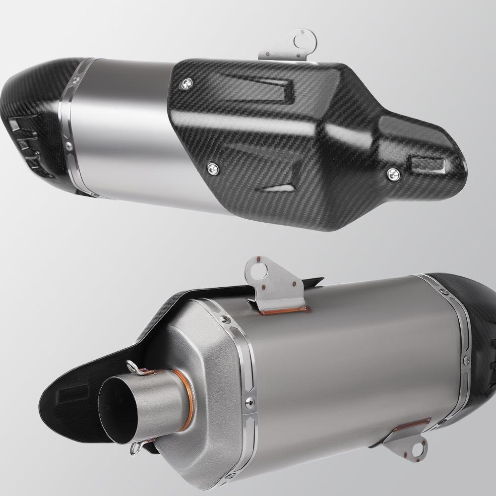 Motorcycle Scooter Boat VS400 S400 Stainless Steel Exhaust Pipe Set