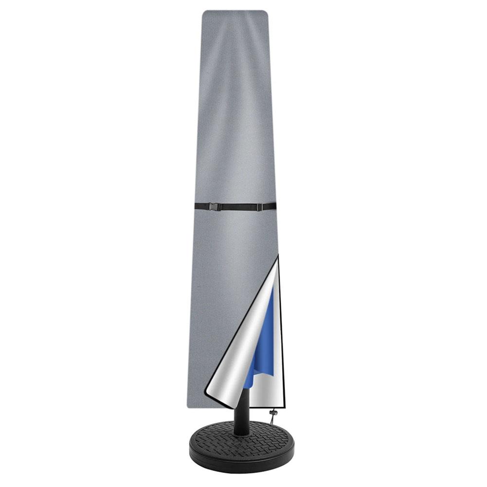 Patio Umbrella Parasol Cover Waterproof Outdoor Anti-UV Protective Cover Cantilever Parasol Rain Cover for Outdoor Umbrellas