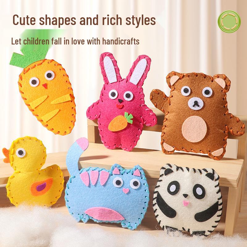 Kids' DIY Sewing Kit: Parent-Child Fun for Easy, Hand-Eye Coordination and Creative Projects