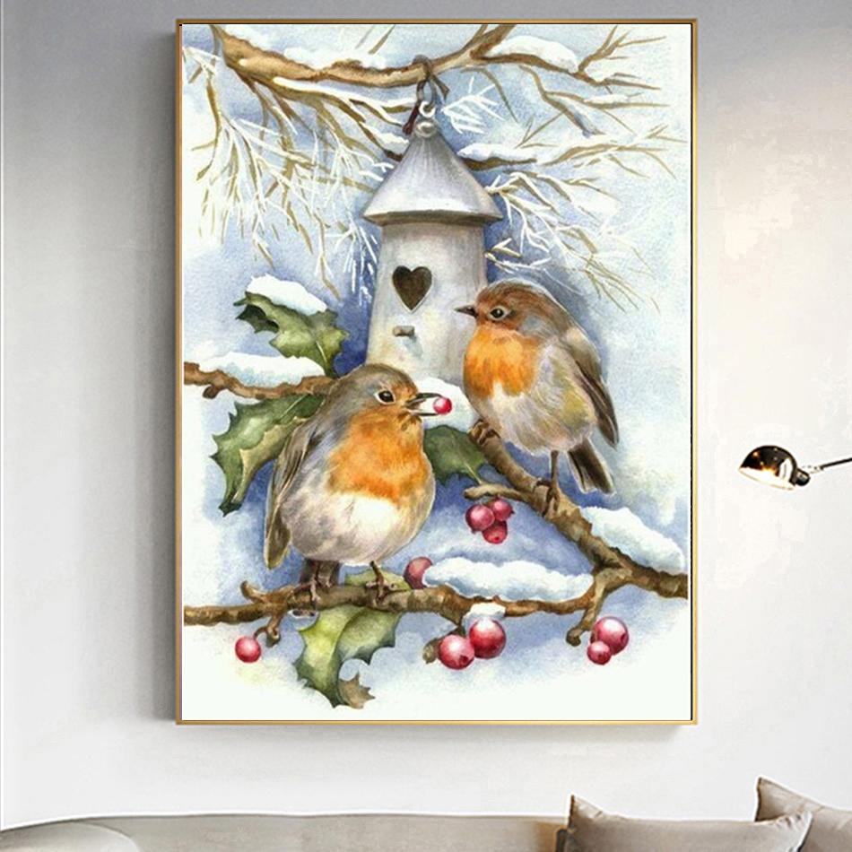 Full Square Drill Diamond Painting 5d Landscape DIY Diamond Embroidery Heart Mosaic Picture Home Decor Kits