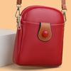 Women's Mini Phone Bag High-Quality PU Leather Crossbody Messenger Fashion Satchel Handbag Purse Shopping