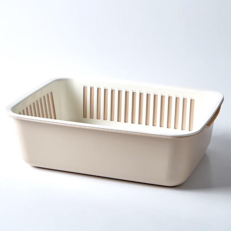 ZISIZ Multi-functional Kitchen Fruit and Vegetable Drain Basket