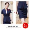 Summer Professional Short Sleeve Attire: Elegant Jewelry Store & Hotel Manager Workwear