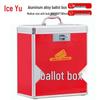 Portable Aluminum Alloy Ballot Box