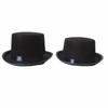 Costume Accessory Black Top Hat Elegant Jazz Cap Deluxe Magician Hat  Kids Adult