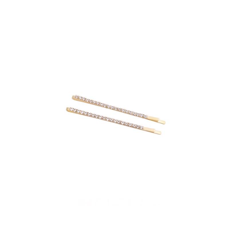 Jennie Rhinestone Hairpin - Side Clip Hair Accessory for Girls
