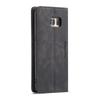 CASEME case for Samsung Galaxy S7 Edge, Leather Wallet Case, black