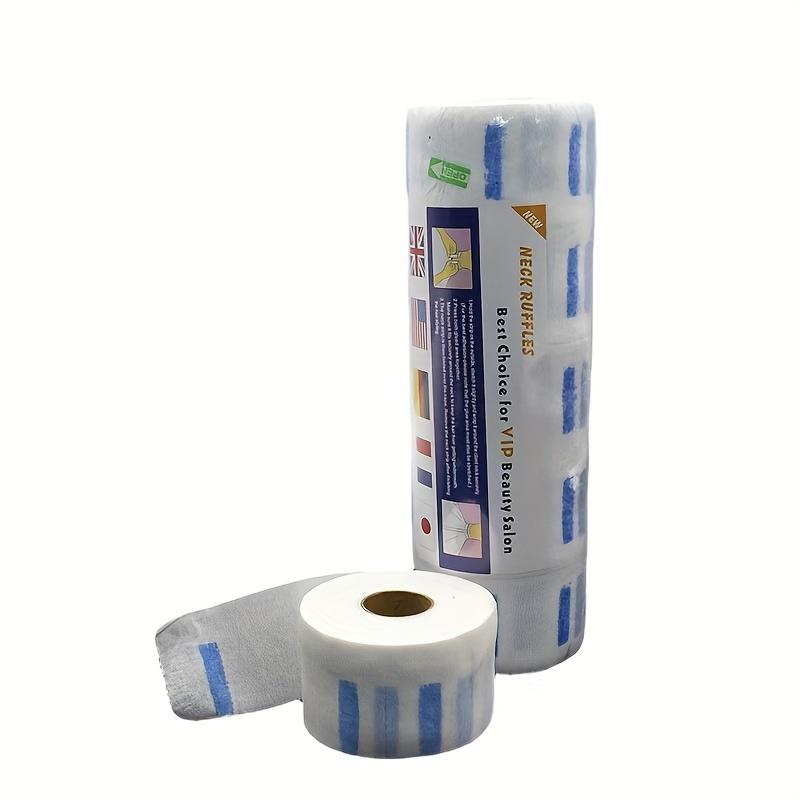 Disposable Neck Strips Hair Cutting Accessories Elastic Neck Paper Adjustable Barber Hairdressing Tools