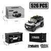 1:32 Scale MOC Off-road Vehicle Sports Car Building Blocks Bricks City Racing SUV Truck Garage Toys with Display Box Kids Gifts