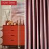 1PC Nuan Series 100% Blackout Versatile Solid Color Insulated Thick Curtains for Bedroom Living Room Balcony Window Home Decor