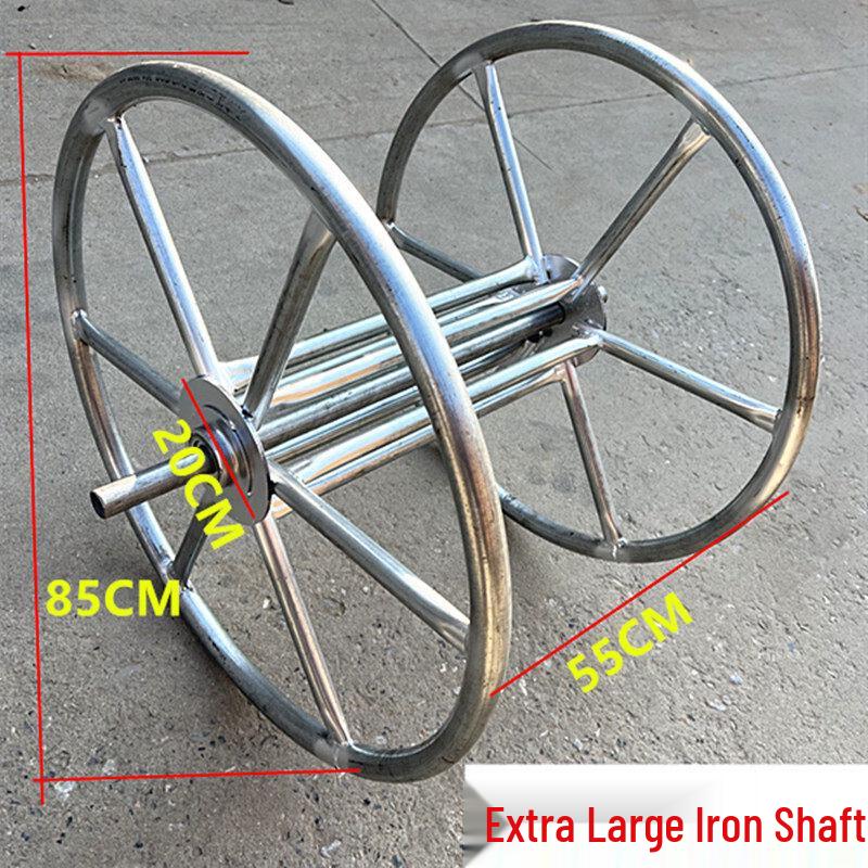 Aokewen Heavy-Duty Cable Reel Iron Shaft