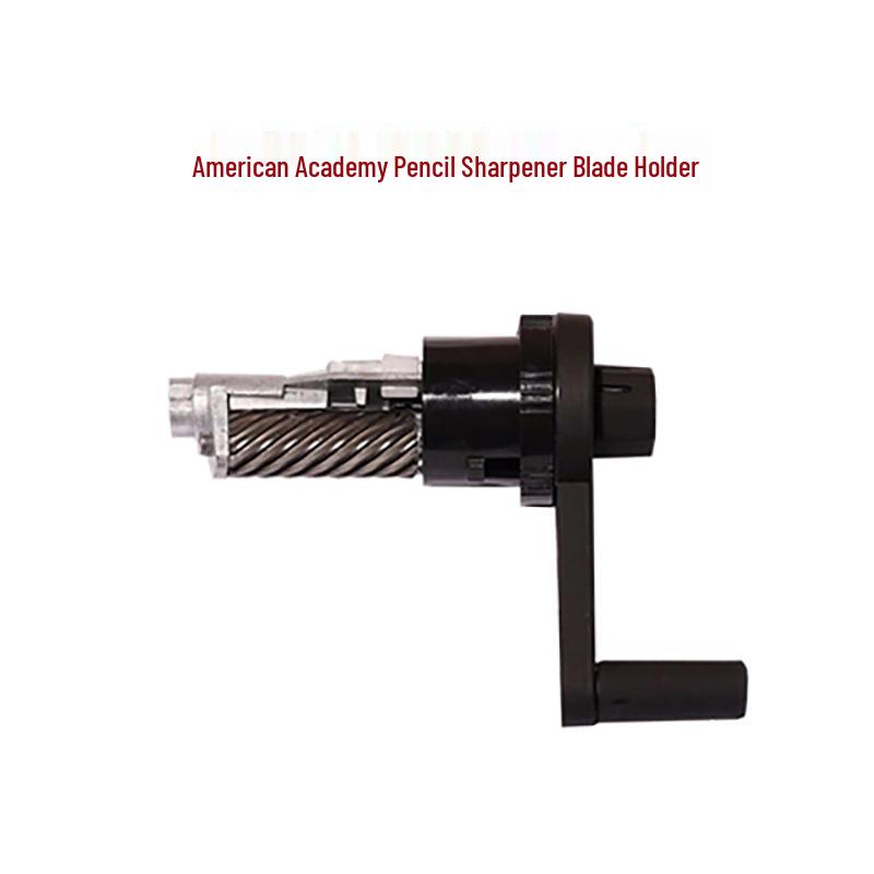 American Academy Hand-Cranked Pencil Sharpener for Sketch & Charcoal Pencils – Long Core & Special Automatic Sharpening