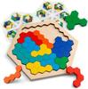 Seven-Layer Wooden Rainbow Stacking Tower - Early Education Toy for Infants