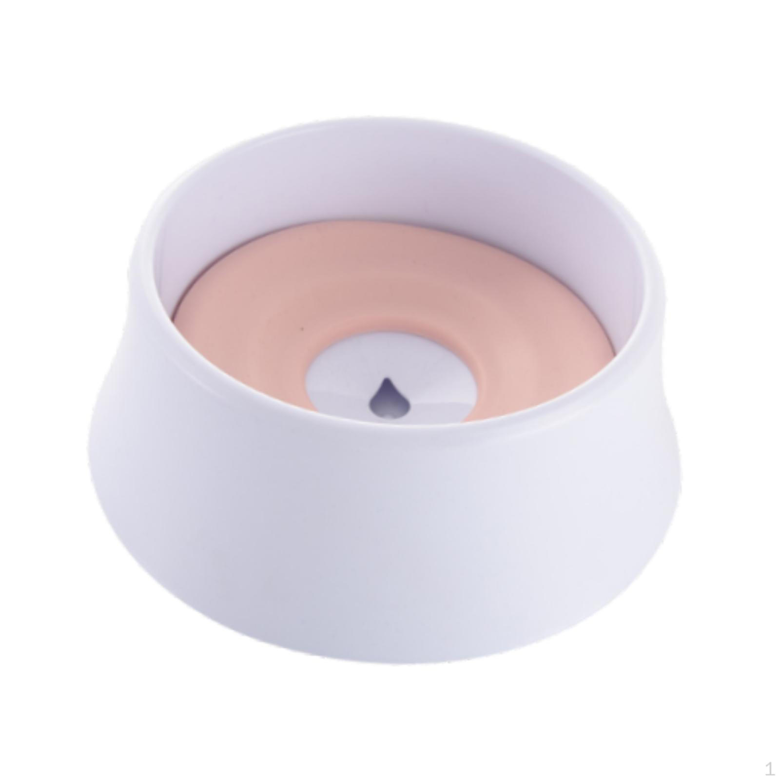 

Миска для воды для собак 1,2 л, Легко моется, Портативная, Вместимость, , Съемная, для собак в помещении и на улице розовый