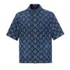 LOUIS VUITTON FW23 Shirt Men's Blue 1ABXXJ