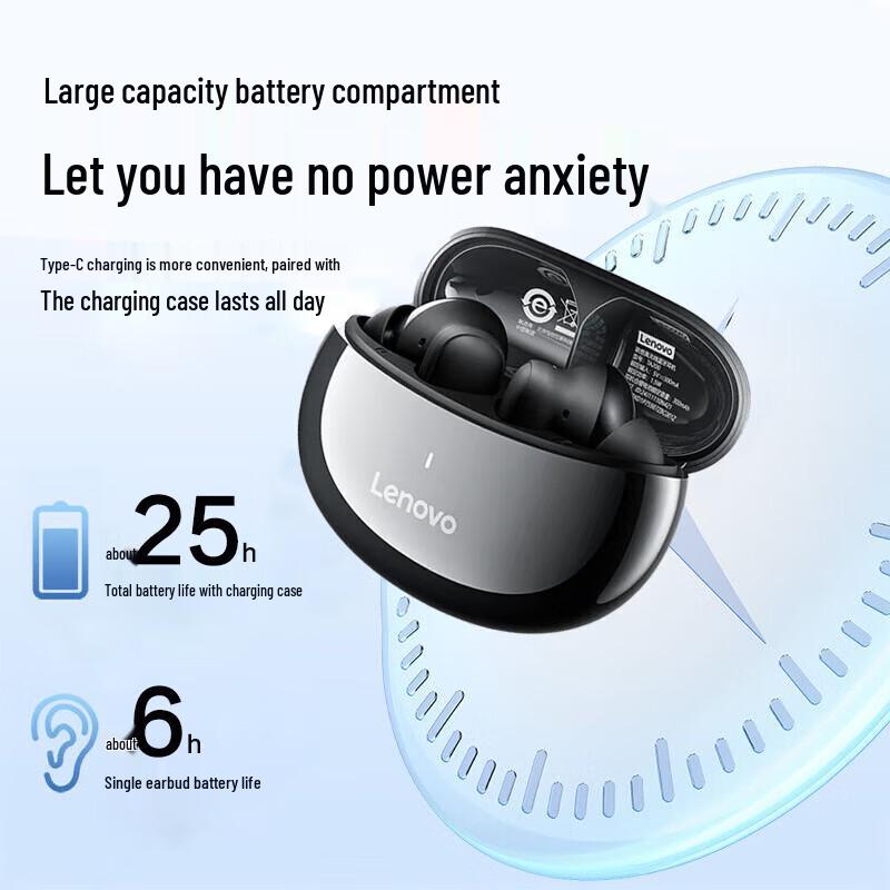 Lenovo TA200 Wireless Bluetooth Earbuds