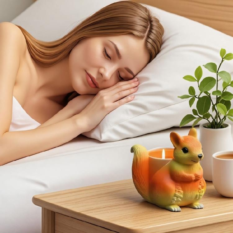 Flexible Silicone Mould Accessory for Creating Squirrel Planter Decoration With Resin And Plaster Daily Use