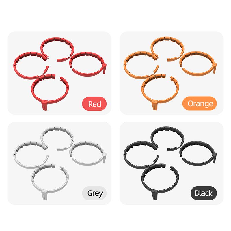 For DJI Flip Drone Propeller Guard Case Quick Release Arms Anti Drop Full Surround Bumper Rings Protector Cover Accessories