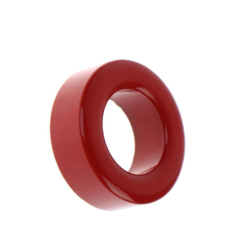 T157-2 Iron Ferrite Toroid Cores 40*24*14.5 Mm For Inductors Iron Powder Core Red Ring Low Permeability