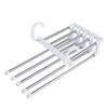 Folding Pants Storage Multifunctional Hanger for Pant Rack Hanger Clothes Organizer Hangers Save Wardrobe Space Bedroom Closets