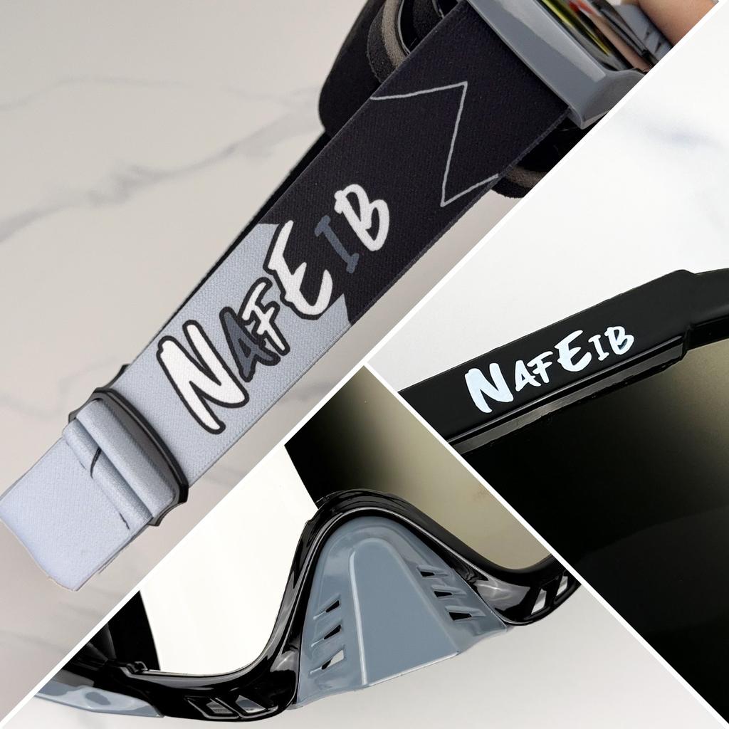High Quality NAFEIB Motorcycle Goggles Motocross Racing Goggles Motorcycle Glasses Motocross Goggles Glasses Cycling Mtb Glasses