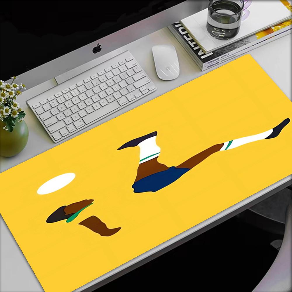 Soccer Theme Mouse Pad, Non Slip Rubber Base, Multifunctional Office & Home Decor, Perfect for Workspace Personalization.