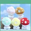 Adorable Plush Dopamine Mushroom Doll Keychain Cute Soft Toy Bag Charm Accessory