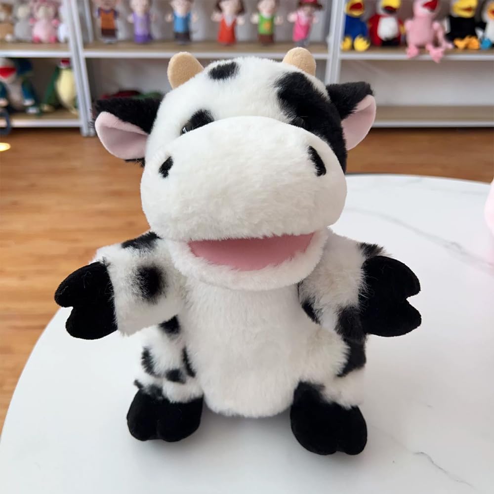 Animal Puppets, Hand Puppets, Plush Dolls, Finger Puppets, Animal Farm, Ranch, Zoo, Theater (Dog)