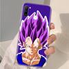 AD67 Dragon Ball Vegeta Clear Case for Samsung A04 A14 A23 A34 A54 M23 M33 M52 M53 Realme 10 9 C30S C35 C55 VIVO Y02 Y21 Y33S Y51 X80 V25 Cover