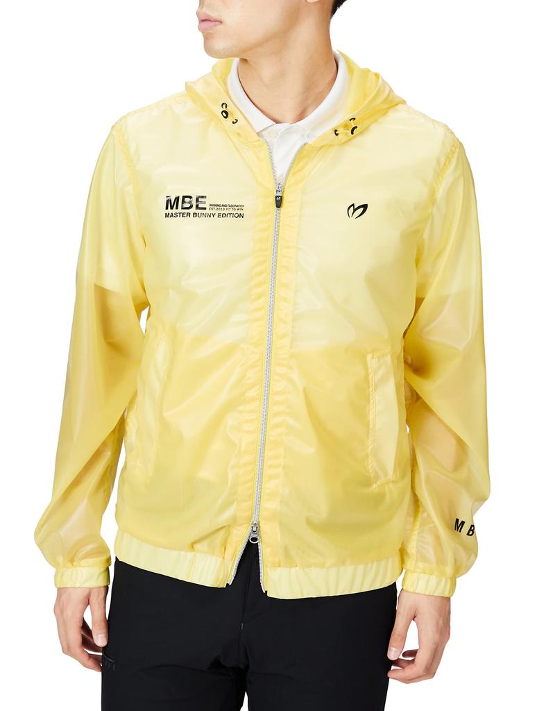 Zip Blouson Golf Outerwear 5 [Master Bunny] Men's (clear Laminated) / / 758-2220801 060_Yellow [L]