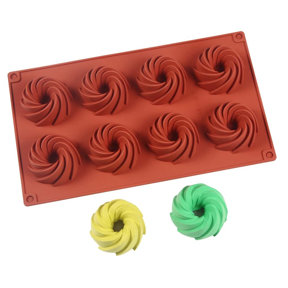 Silicone Cake Molds Cookie Chocolate Bar Molds Easy Release Durable Rectangle Candy Mold Pudding Butter Baking Accessories