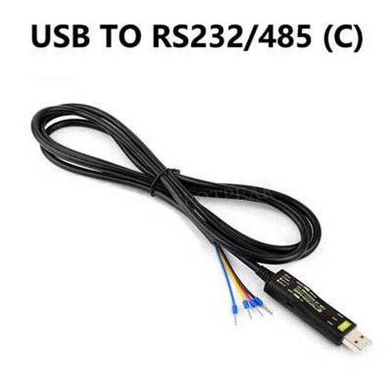 

Промышленный 2-метровый последовательный кабель USB - RS232/485 с поддержкой 3,3 В/5 В, чип FT232RNL