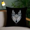M-MarceloS B-Burlon Pillow Case Sofa Short Plush Double-sided HD Printing Room Home Office Gift Cushion Cover