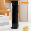 Schreibtisch Mini Turmventilator Tischkühlung 2-stufige Windgeschwindigkeitsregelung Elektrisch Schwarz
