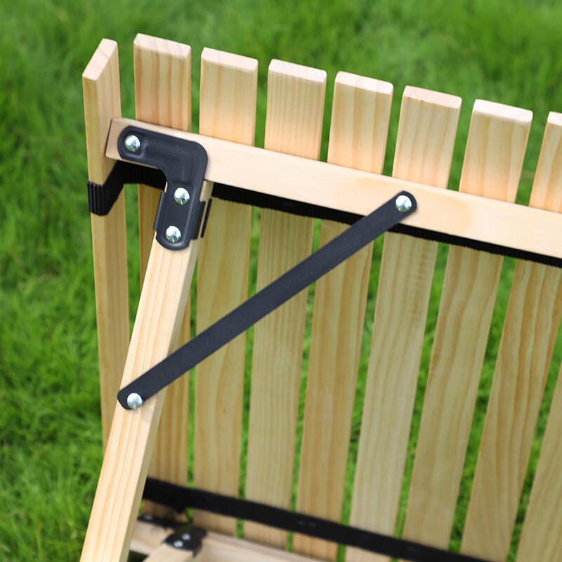 Solid Wood Roll-Up Folding Camping Table