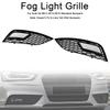 Black Honeycomb Fog Light Cover 8K0807681K 8K0807682K Fit A4 B8.5 2013-2015 Standard Bumper