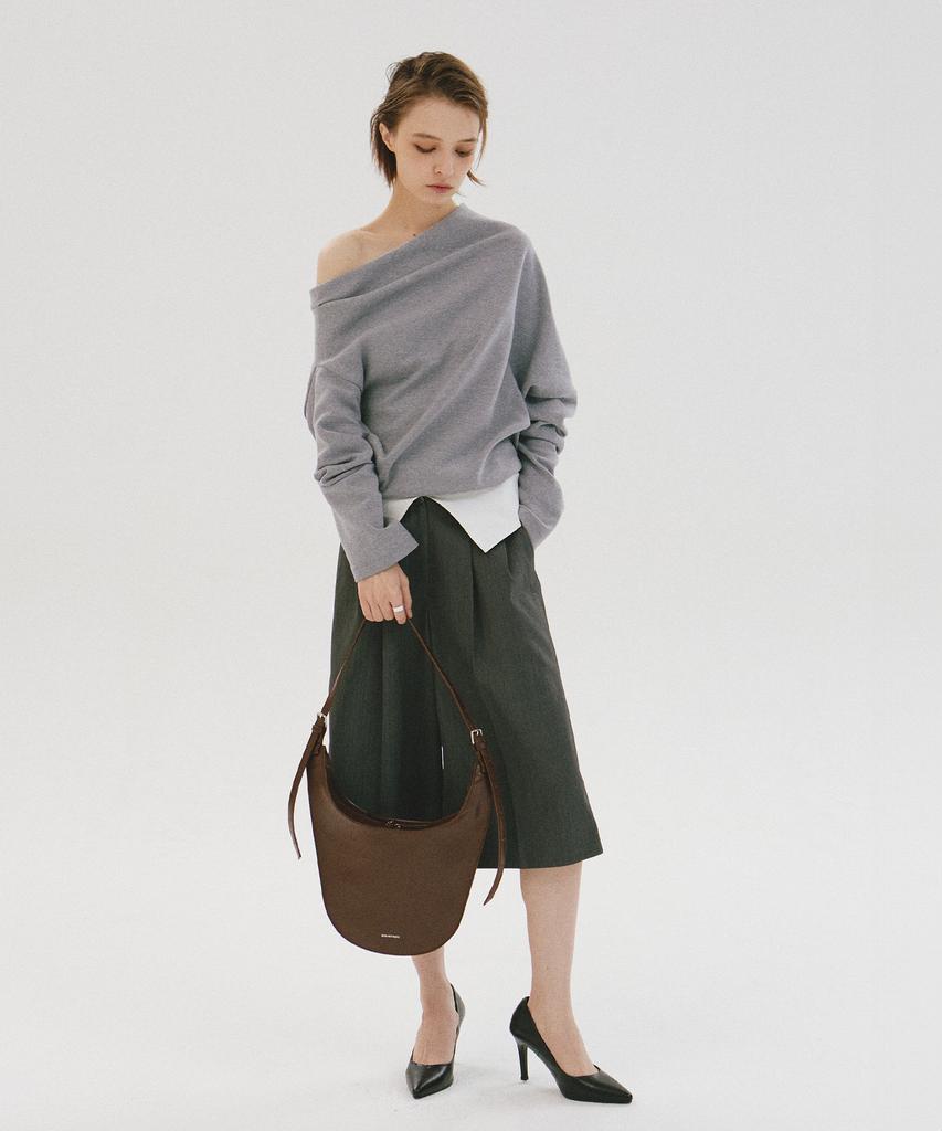 Romantinuer Cielo Shoulder Bag (Brown)
