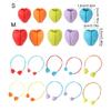 5Pcs Crochet Hook Point Stoppers Crochet Needle Tip Protectors Needle Tip Stoppers Knitting Needle Point Protectors