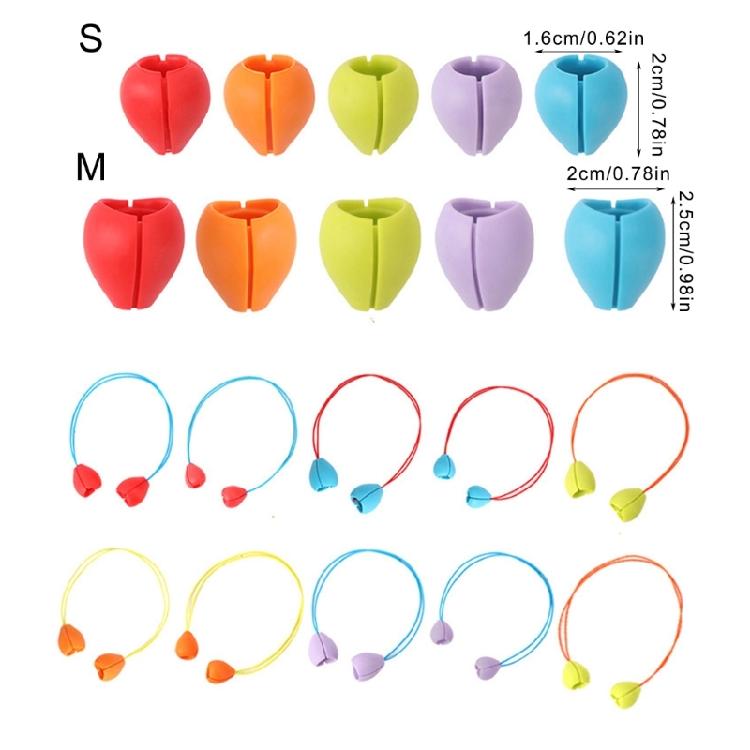 5Pcs Crochet Hook Point Stoppers Crochet Needle Tip Protectors Needle Tip Stoppers Knitting Needle Point Protectors