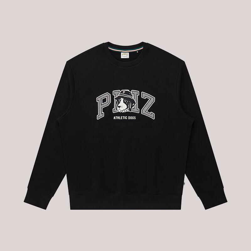 HAZZYS Men's Dog Head Embroidered Pullover Sweatshirt