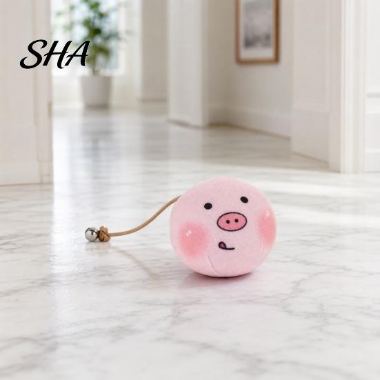 Gall Fruit Cat Toy Catnip Ball for Cats, Cartoon Plush Kick with Bell, Natural Silver Durable Vine Filling Interactive Play, Stress Relief Self-Play