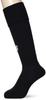 New Balance JASF7388 Soccer Size L Men's Stockings, (Black/White)